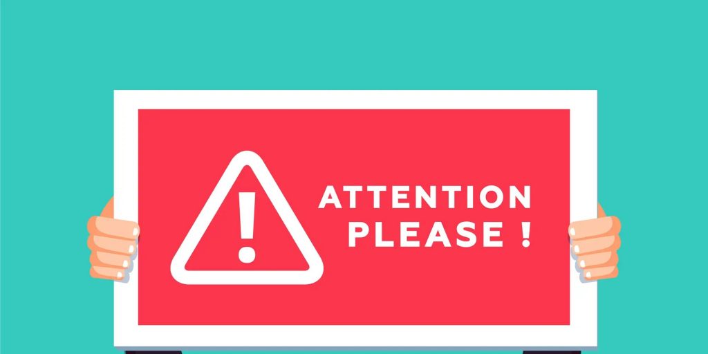 attention please holding